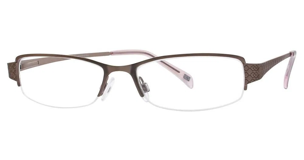 Daisy Fuentes DFClarisa Eyeglasses - Satin Brown